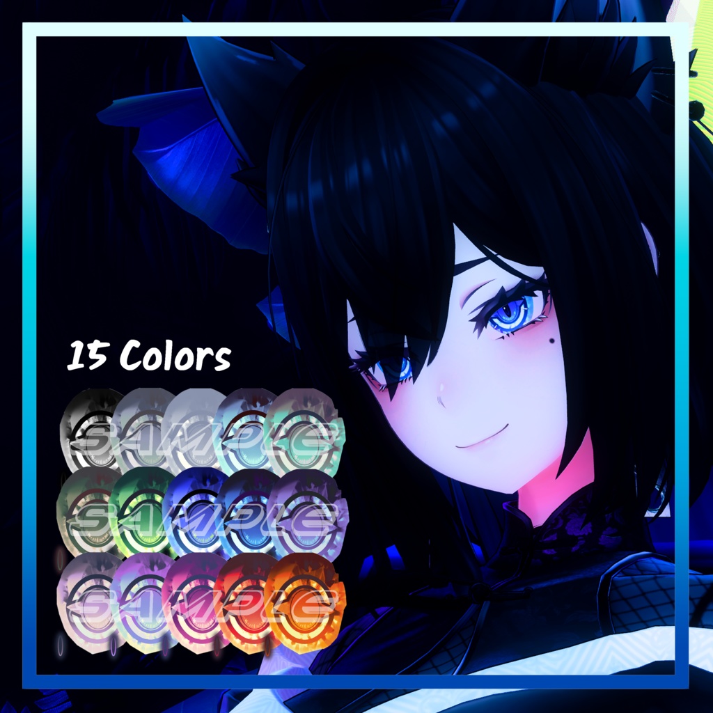 【Lasyusha・ラシューシャ対応】Custom Eye Texture 'Lasyusha 001'