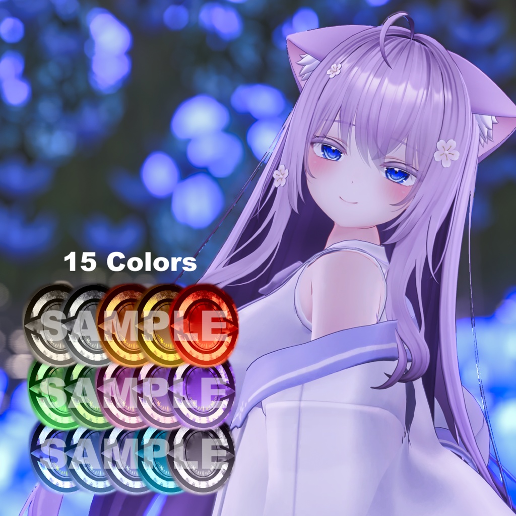 【4アバター対応】 Custom Eye Texture 'Custom 001'