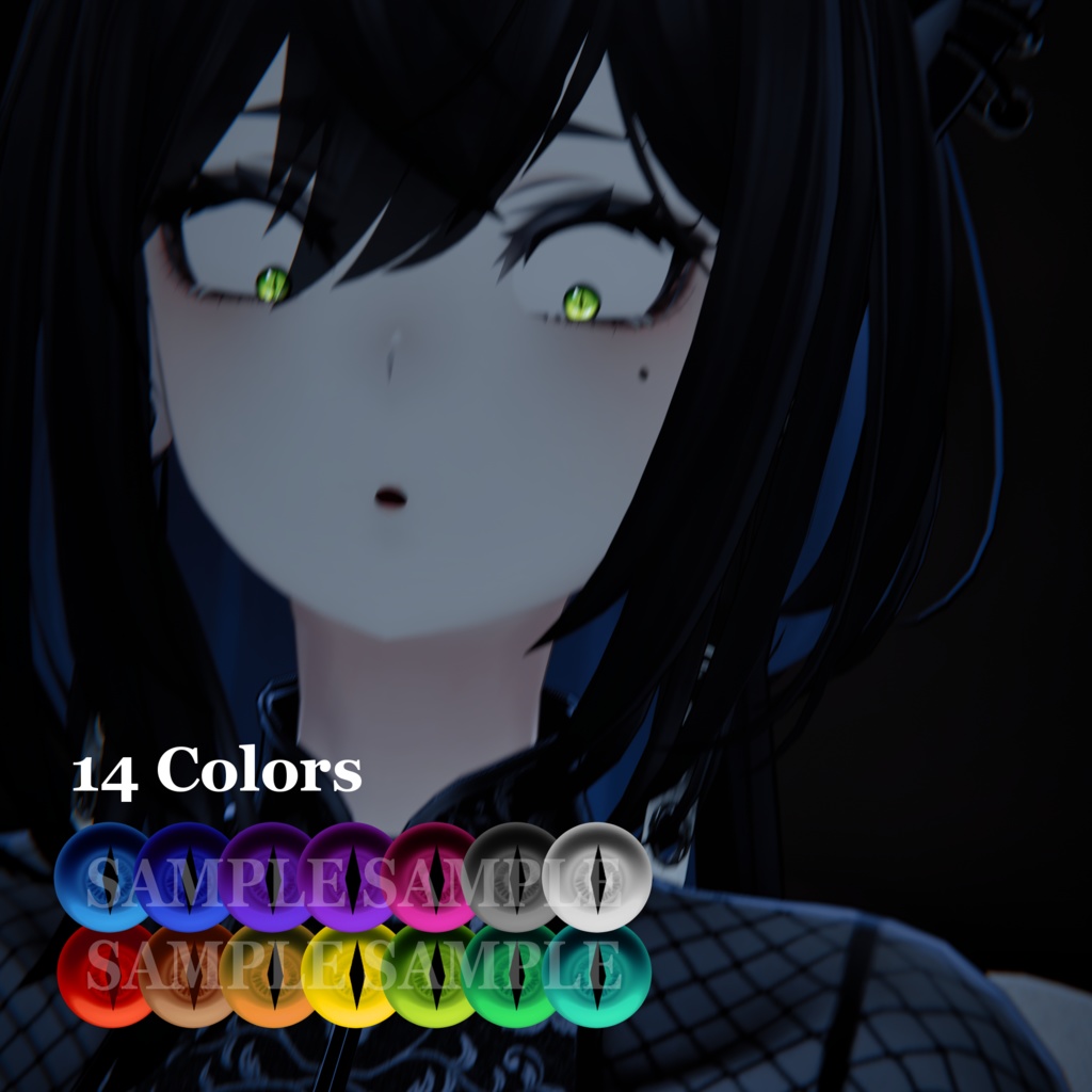 【Lasyusha・ラシューシャ対応】Custom Eye Texture&Makeup 'Lasyusha 003'