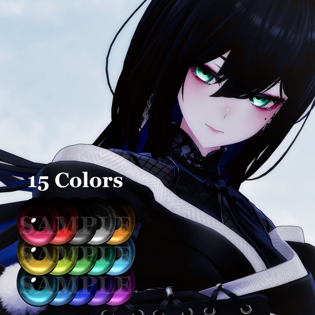 【Lasyusha・ラシューシャ対応】Custom Eye Texture&Makeup 'Lasyusha 004'