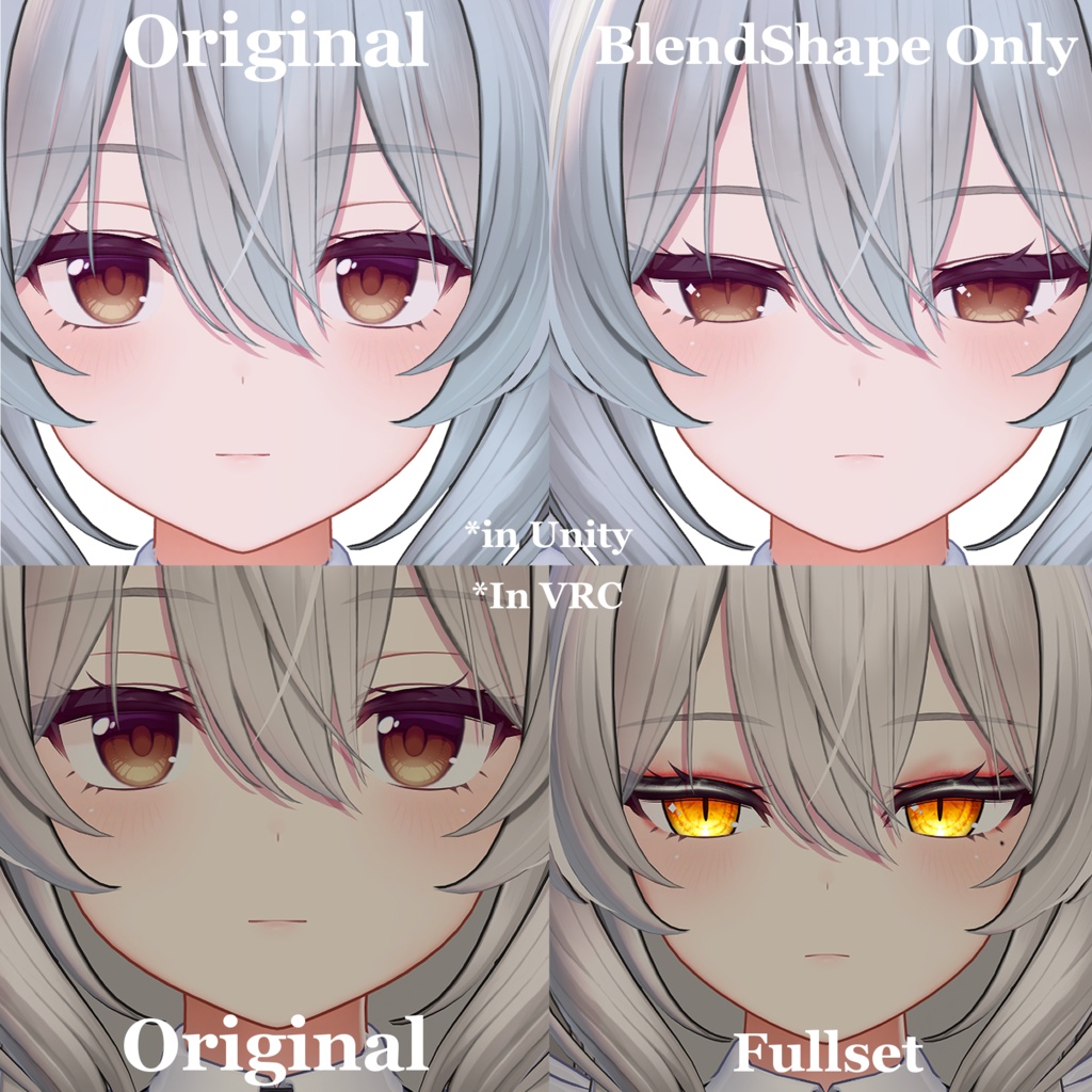 【Milltina・ミルティナ対応】Custom Eye Texture&Makeup 'Milltina 001'