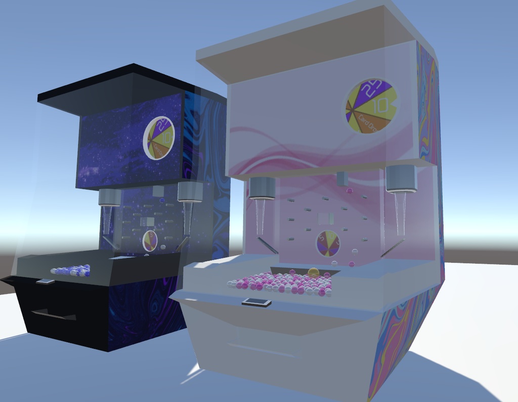 Arcade Marble Pusher Machine for VRChat Worlds