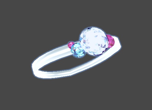 【VRChat】クリスタルリング