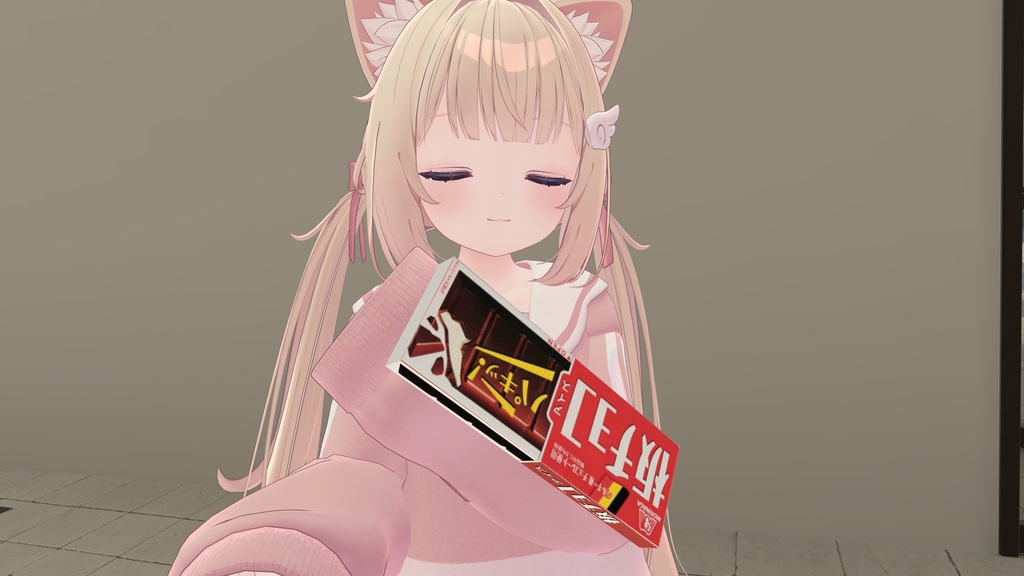 【VRChat想定】板チョコアイス