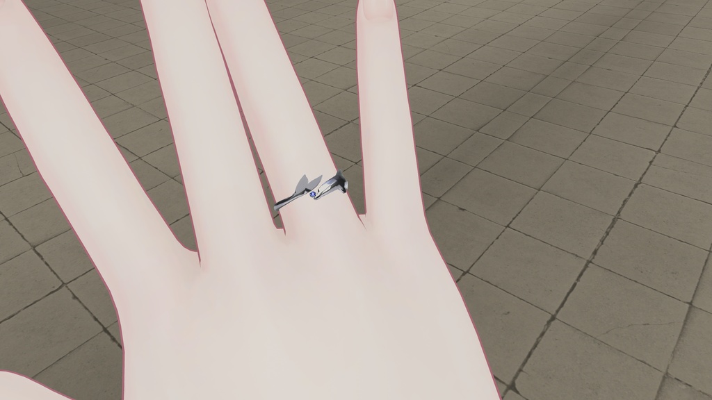 『DolphinRing』VRChat向けアクセサリー