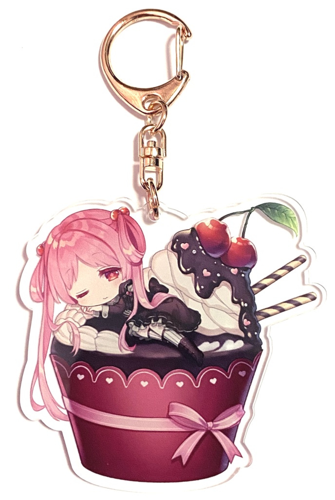 果物女子 オリジナルアクリルキーホルダー
