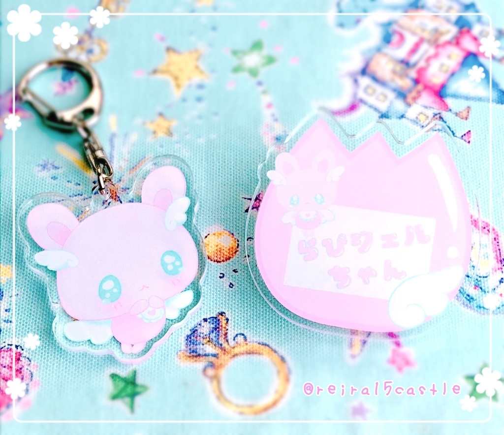 らぴジェルちゃん♡アクリル幼稚園バッジ