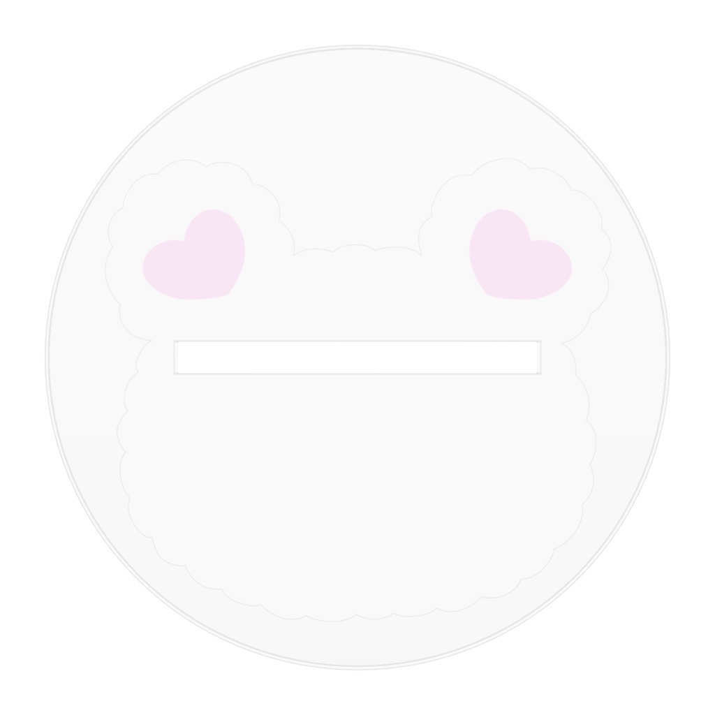 しろくまちゃんアクリルフィギュア