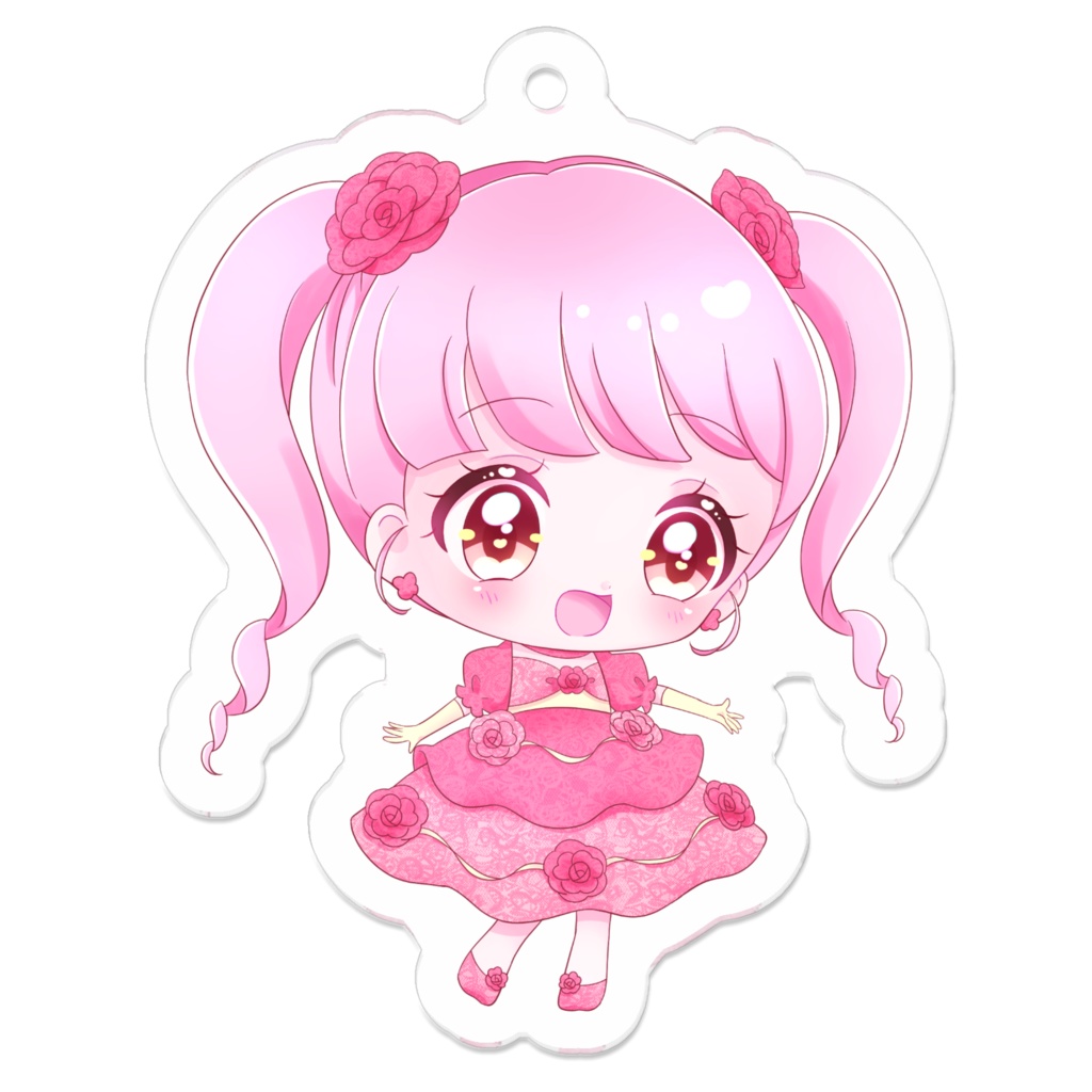ドレスアップリンセス SDアクリルキーホルダーA