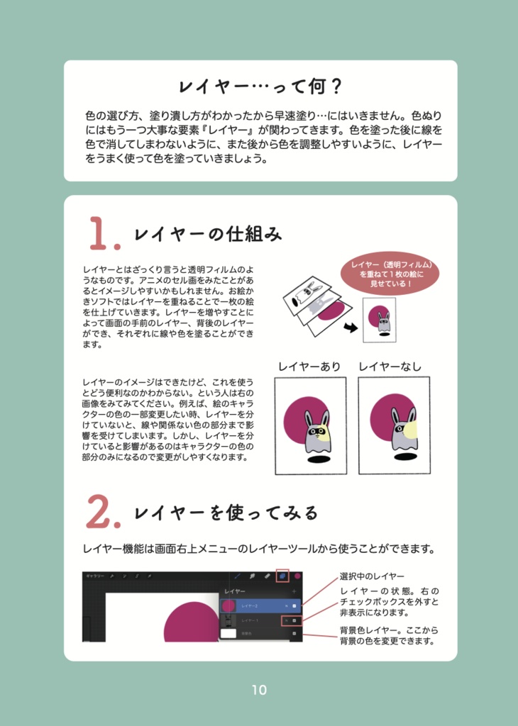 【PDF版】Procreateで誰でも今日から始められるiPadのお絵かき本