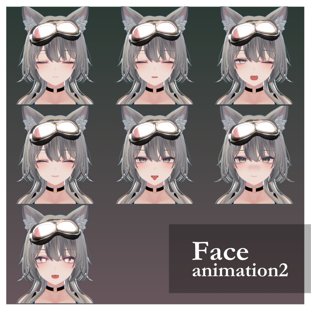 オリジナル3Dモデル 「翠羽」-Suiha-