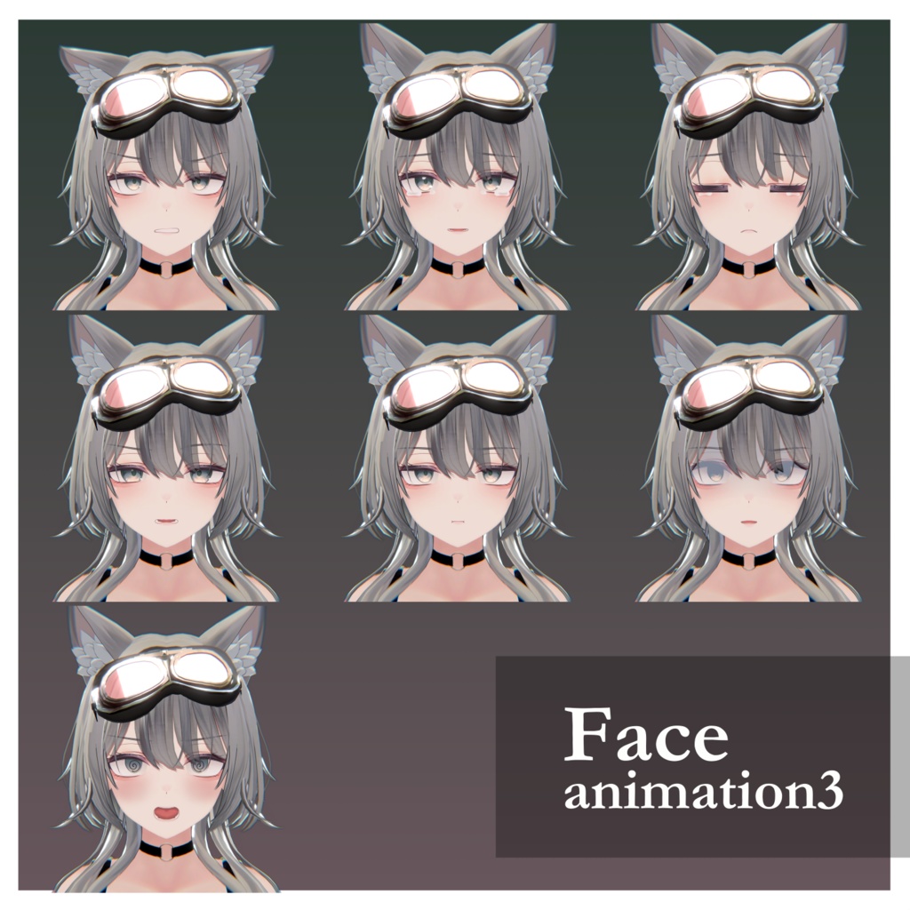 オリジナル3Dモデル 「翠羽」-Suiha-