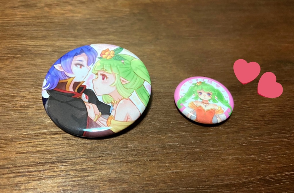 ペルセポネ&ハデス*春陽恋歌*缶バッジ