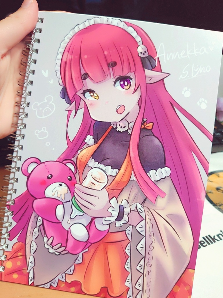 アンネッカとクマ*リングノート