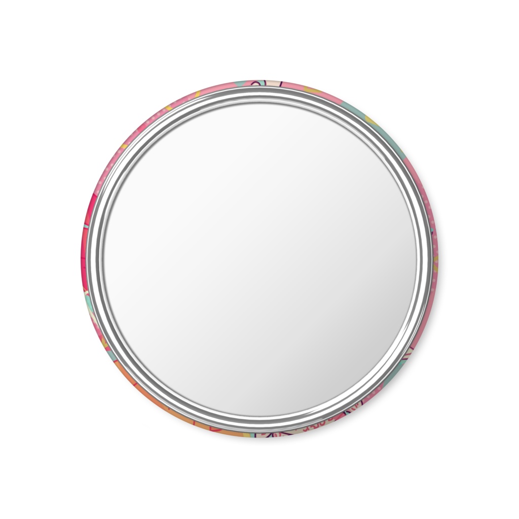 レトロポップ缶ミラー*アンネッカ*チョコミントパフェ