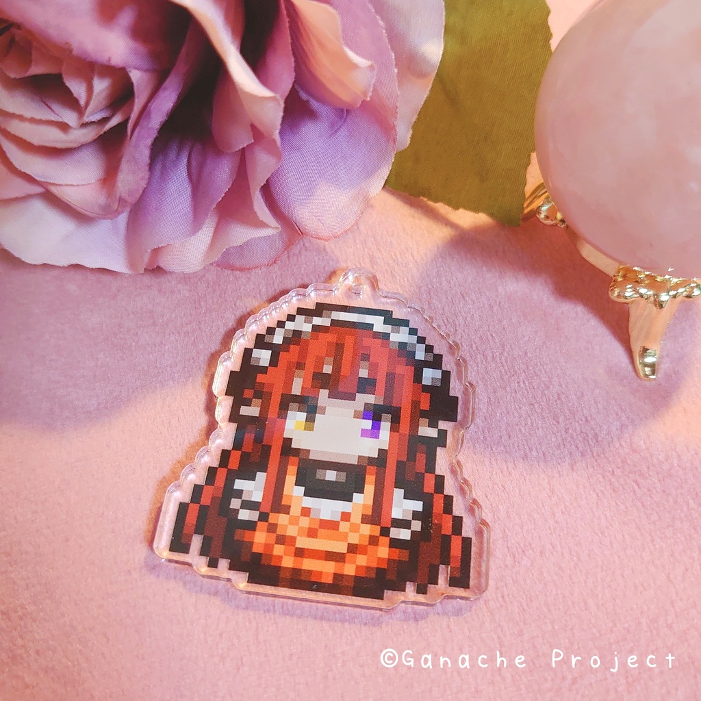 ドット絵キーホルダー＊アンネッカ