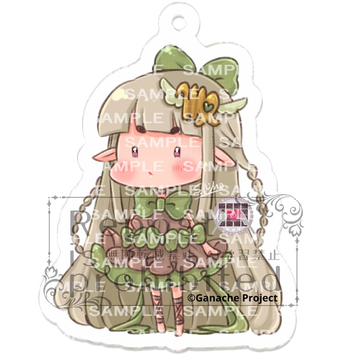 乙女座＊セレブちゃん＊アクリルキーホルダー＊Astrology Sweets Zombie