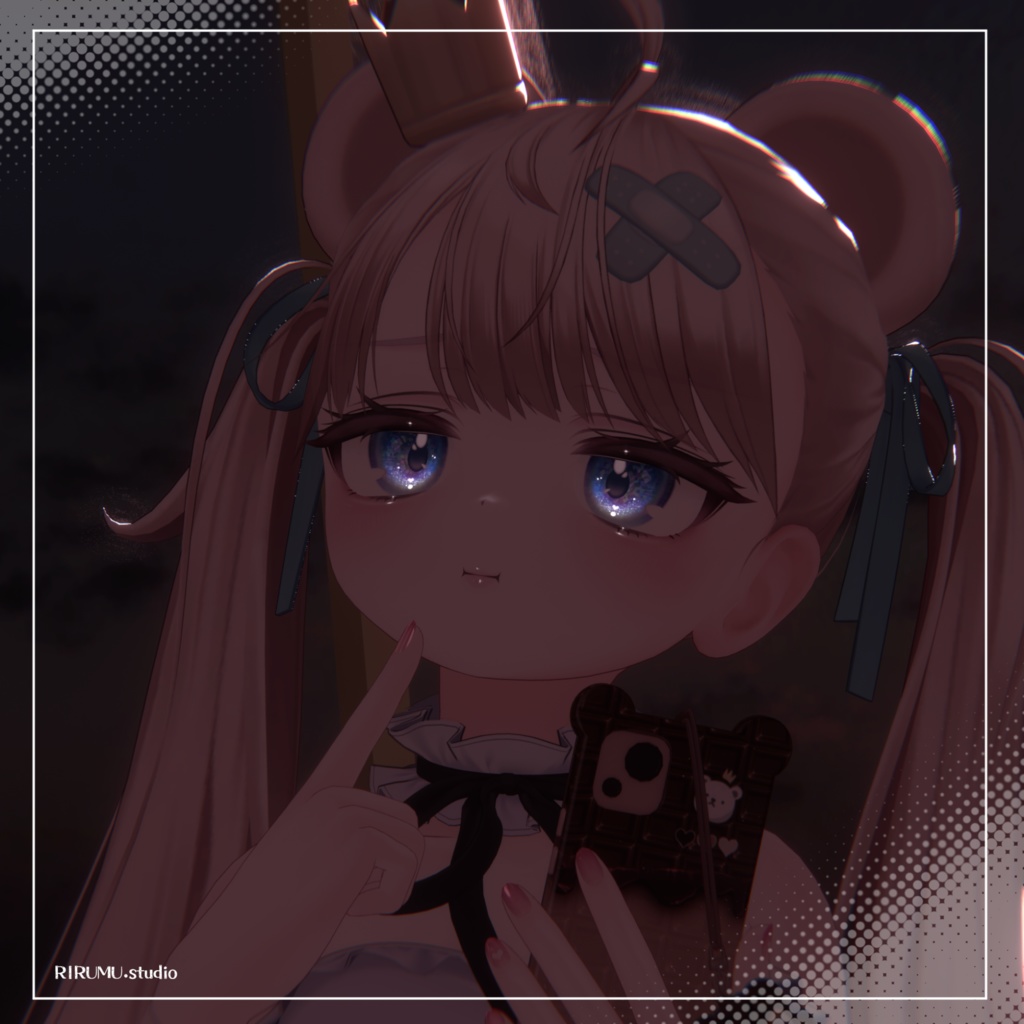 Milfy用-わたあめアイ- eye&makeup texture