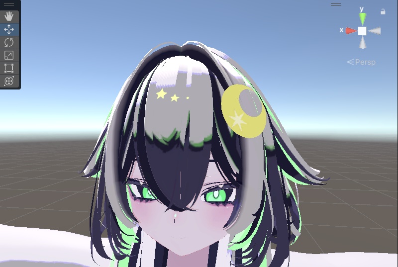 【無料】かぐやの髪飾り【超かぐや姫】