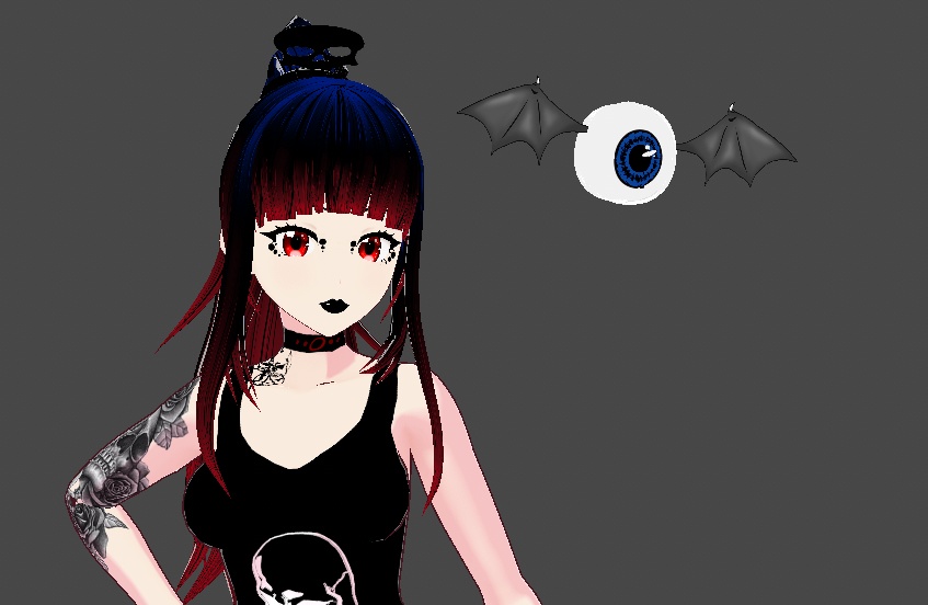 Flying Eyeball (only eyeball)