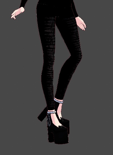 Gothic rip leggings (only leggings/inner bottom)