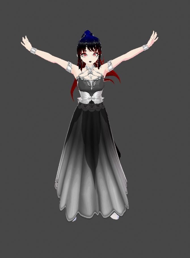 Gothic dress simple (only dress)