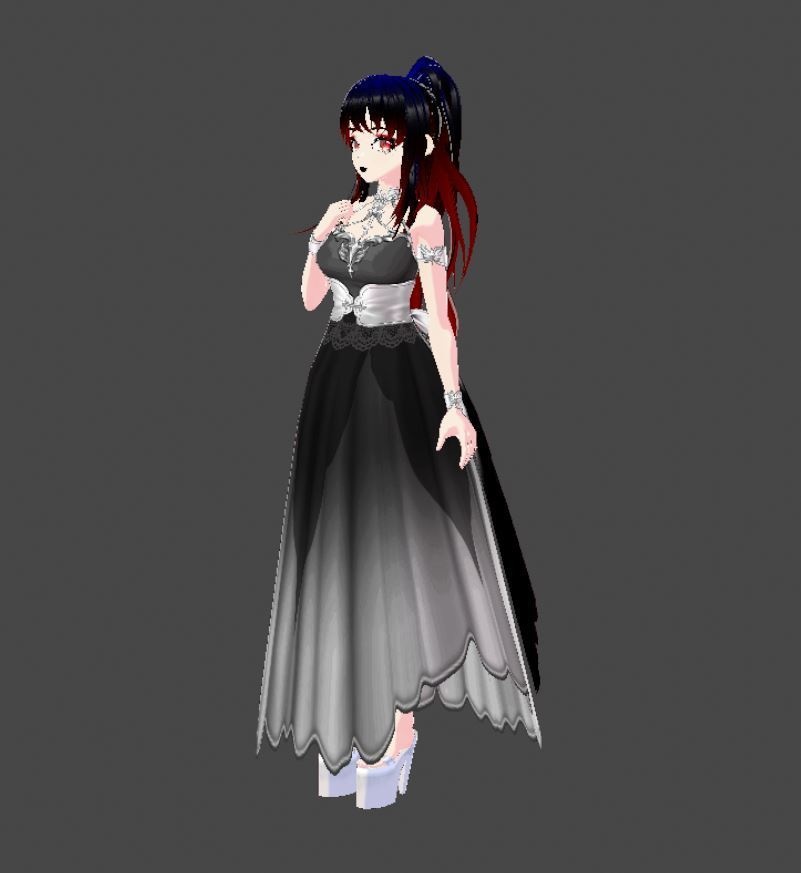 Gothic dress simple (only dress)