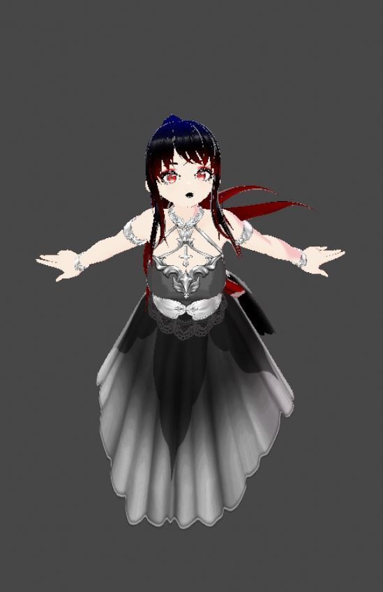 Gothic dress simple (only dress)