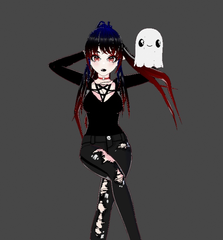 Rock Ripped Jeans (Inner bottom, only jeans)