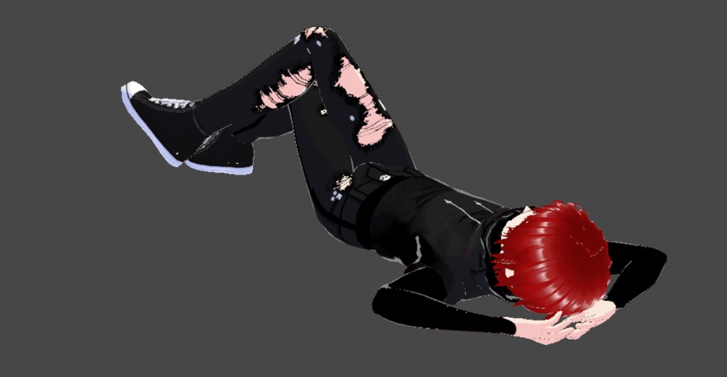 Rock Ripped Jeans (Inner bottom, only jeans)