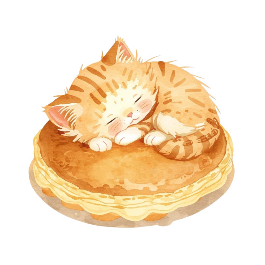 【和菓子×動物シリーズ】水彩画クリップアート10点セット PNG