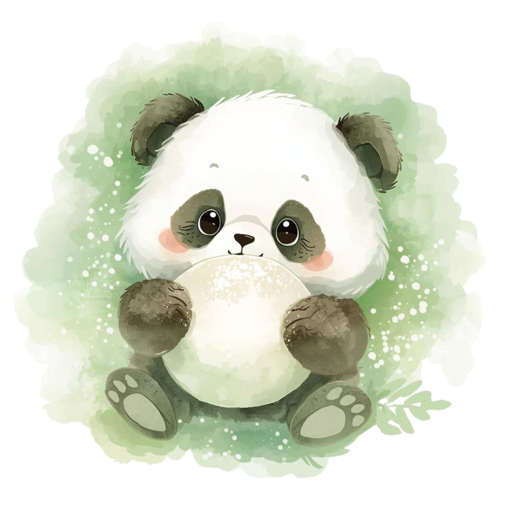 【和菓子×動物シリーズ】水彩画クリップアート10点セット PNG