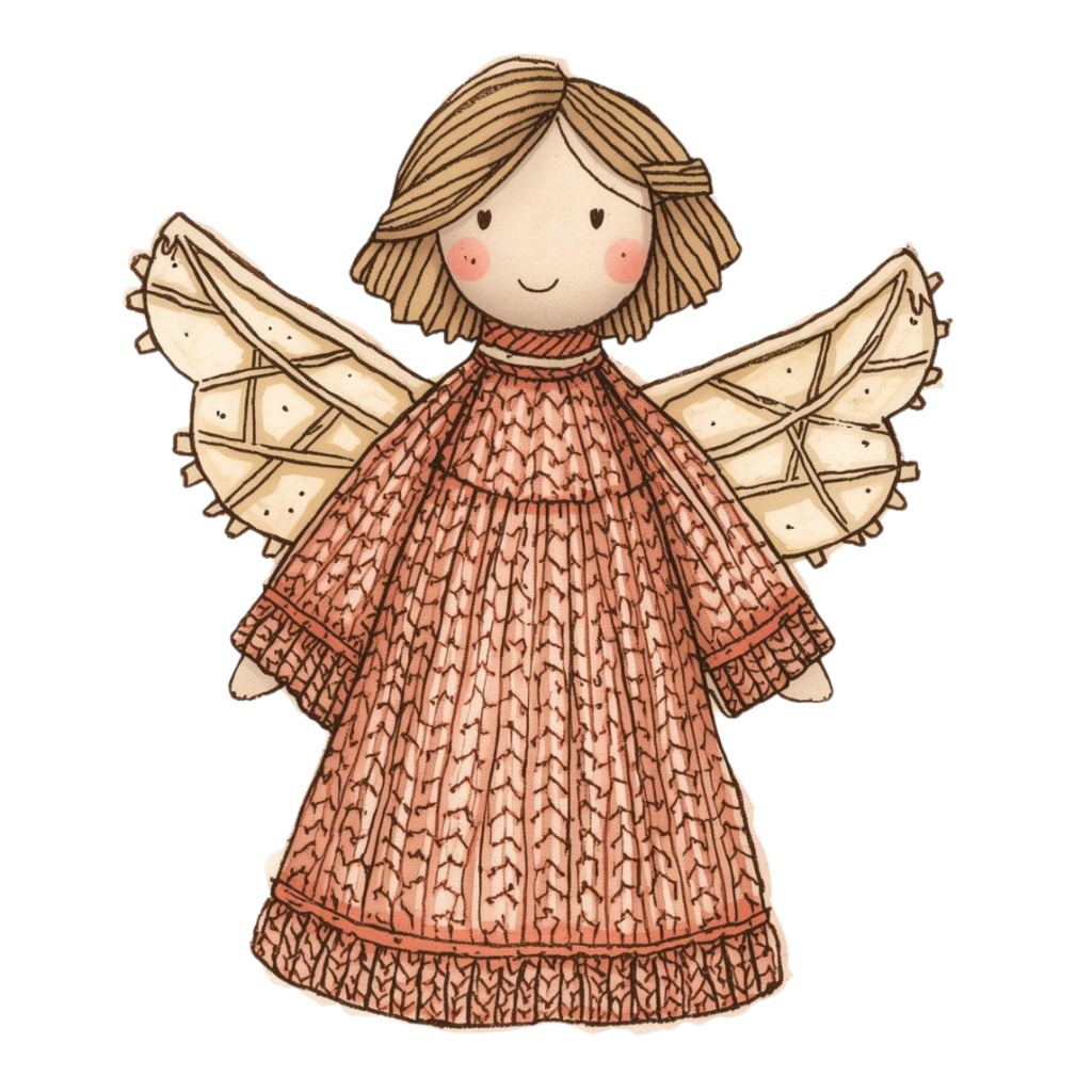 【クリスマスシリーズ】毛糸×手書き風クリップアート20点セット PNG