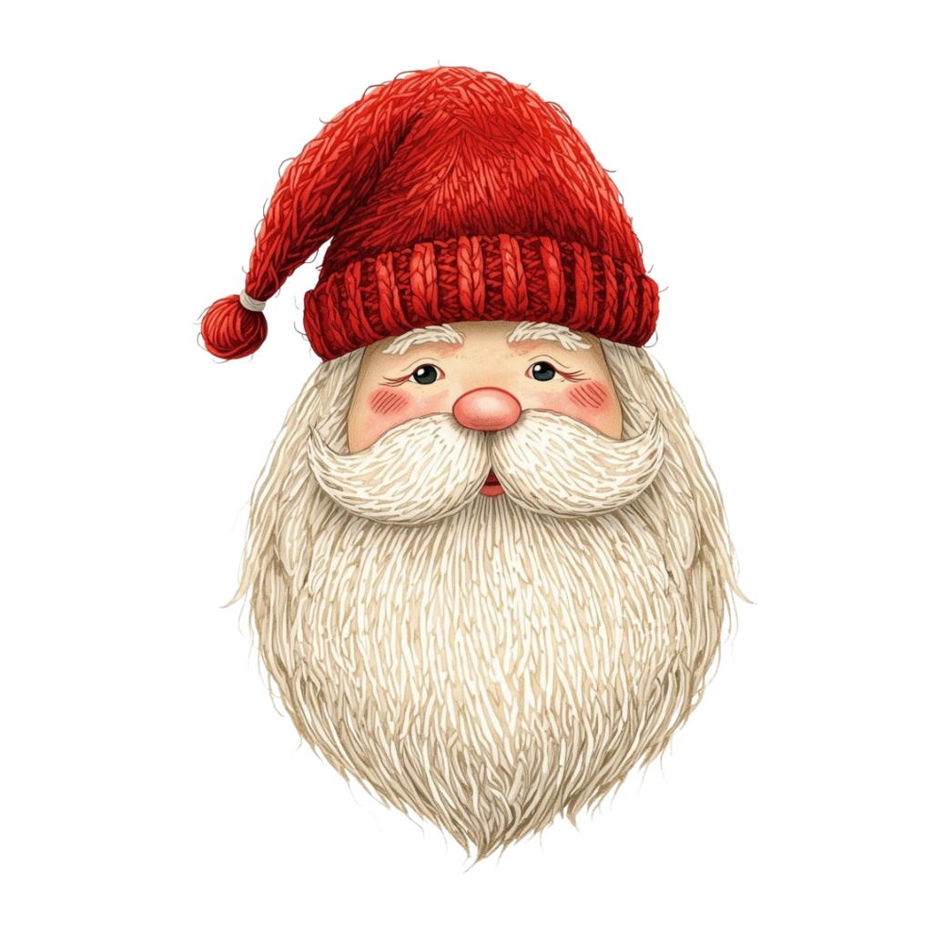 【クリスマスシリーズ】毛糸×手書き風クリップアート20点セット PNG