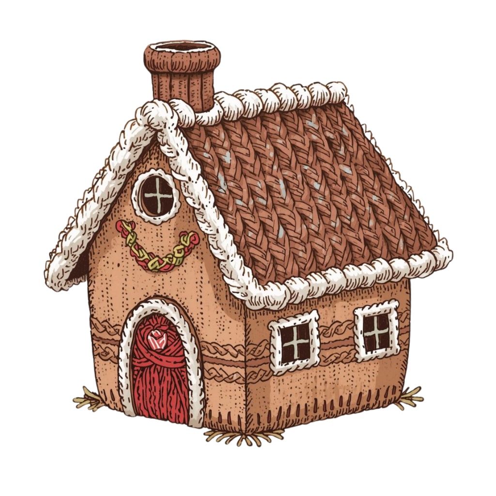 【クリスマスシリーズ】毛糸×手書き風クリップアート20点セット PNG