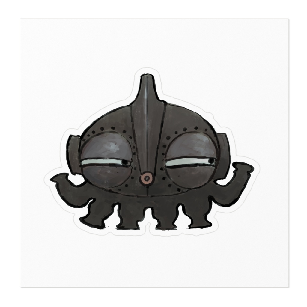 宇宙土偶ステッカー