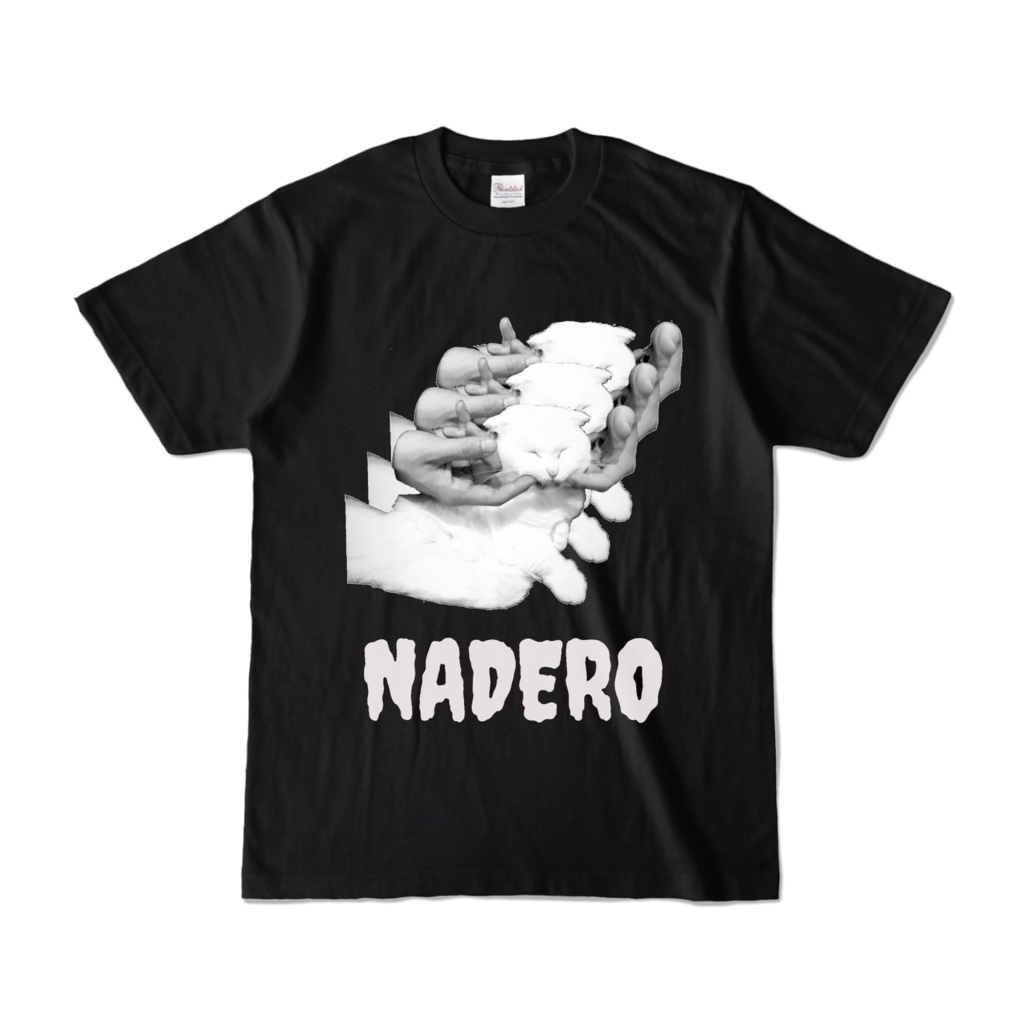 人工スマイルキャットTシャツ