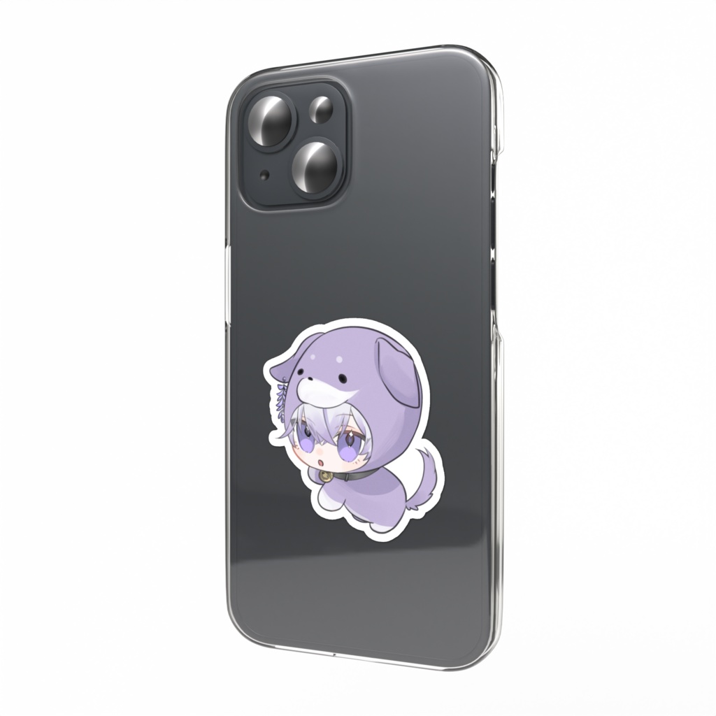 【紫鬼ノ瀬レイ】スマホステッカー