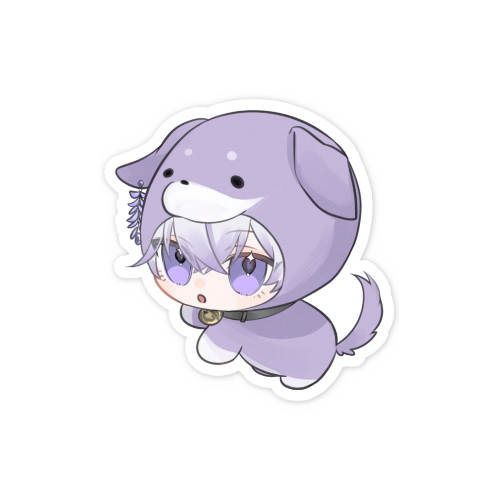 【紫鬼ノ瀬レイ】スマホステッカー