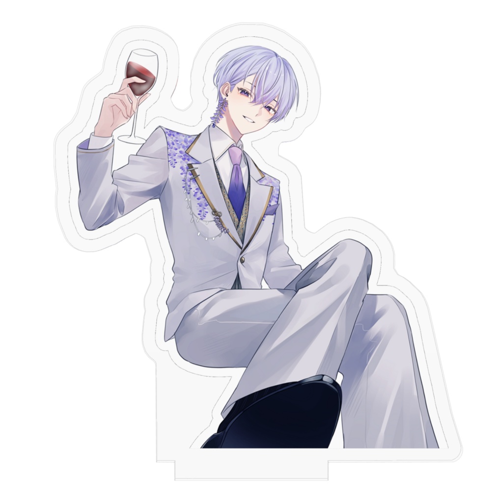 【紫鬼ノ瀬レイ】アクリルフィギュアv2