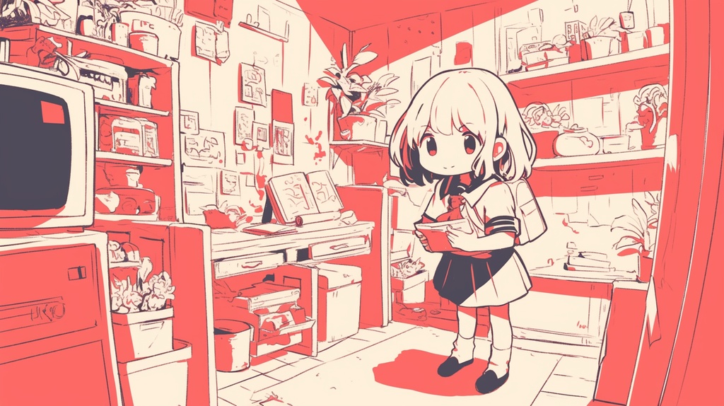 【フリーBGM】夕暮れがついてくる！