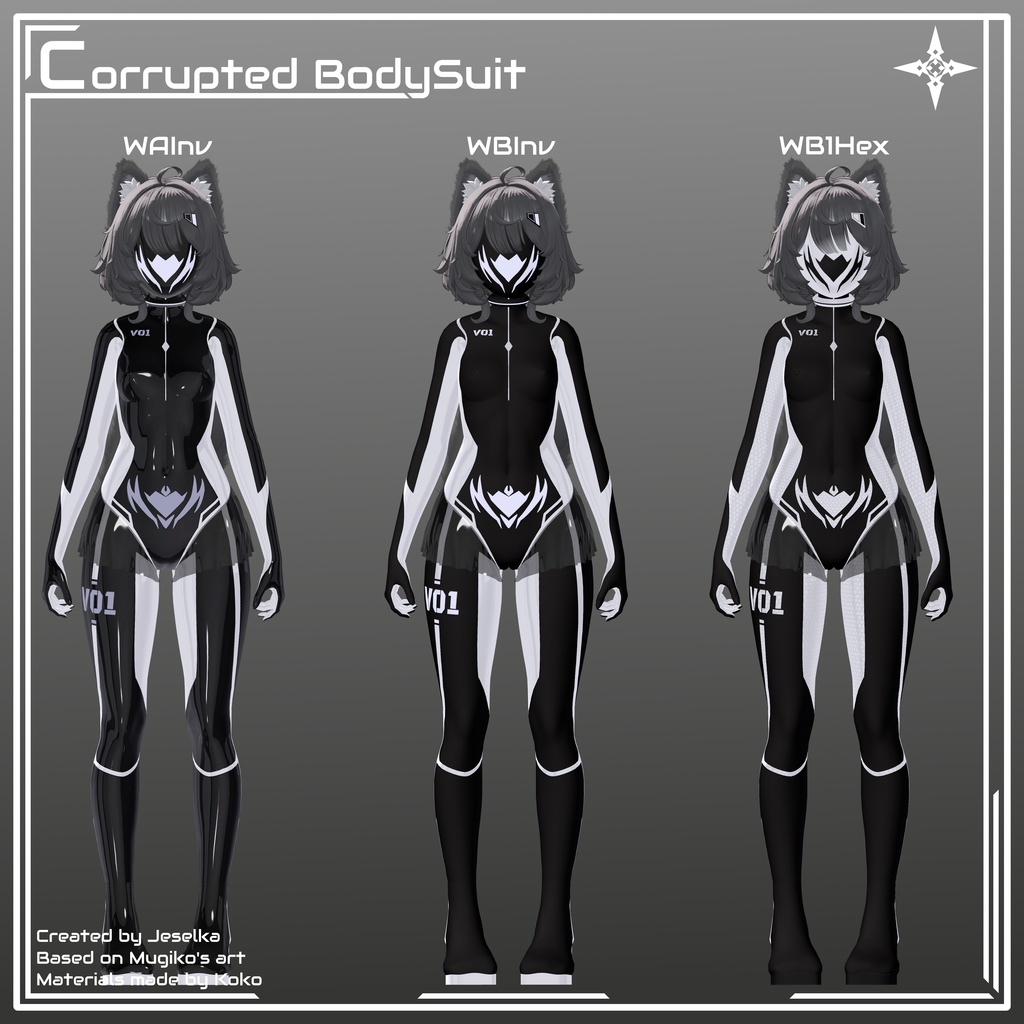 [Corrupted bodysuit] 「11 avatars」 缩略图 11