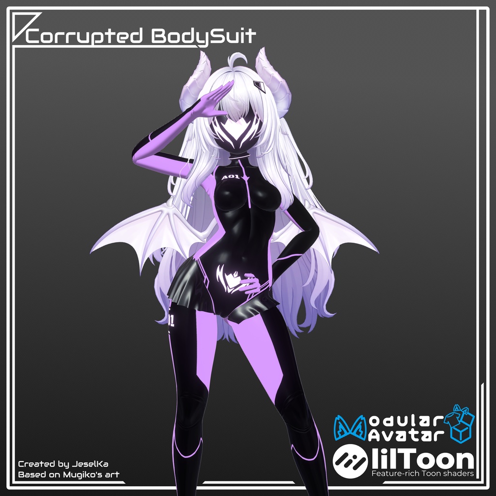 [Corrupted bodysuit] 「9 avatars」