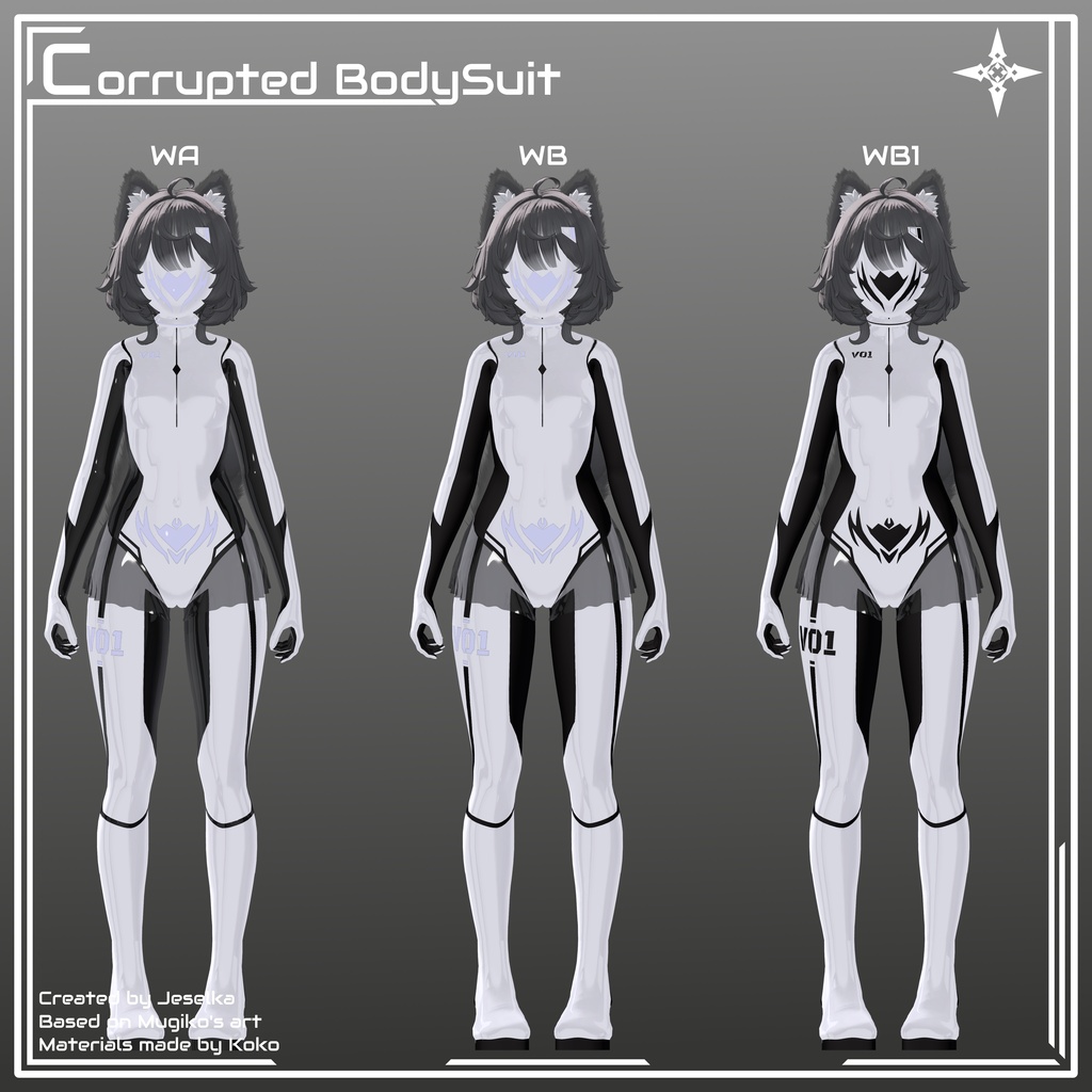 [Corrupted bodysuit] 「11 avatars」 缩略图 9