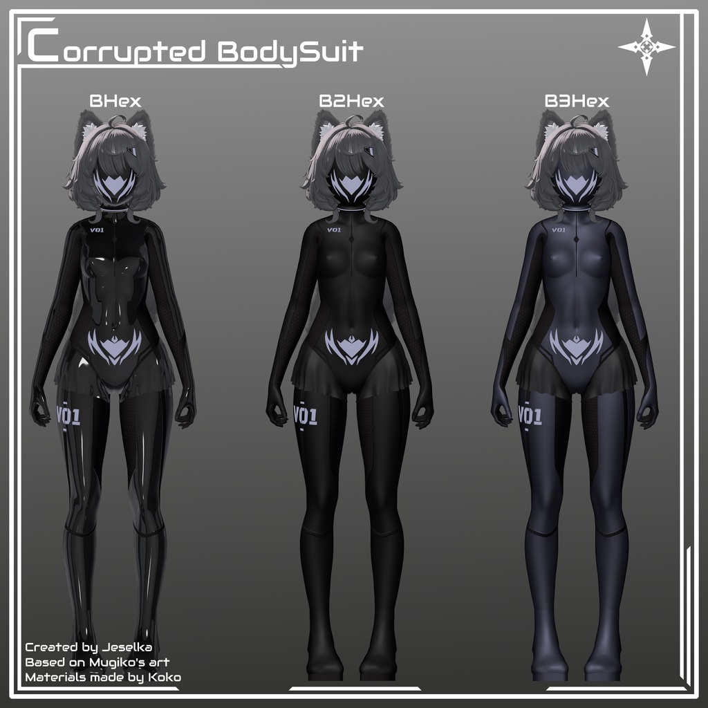 [Corrupted bodysuit] 「11 avatars」 缩略图 7