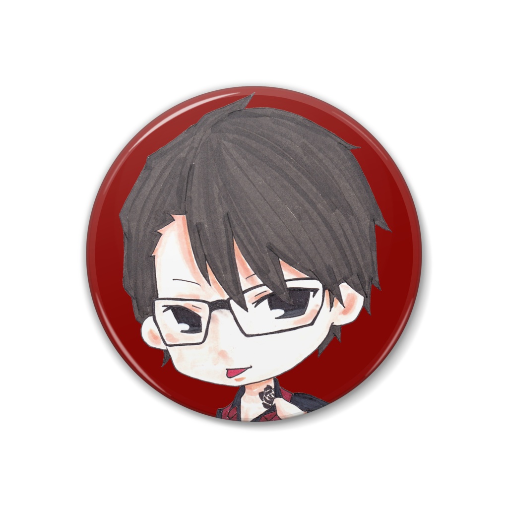 神城代理くん缶バッジ各種