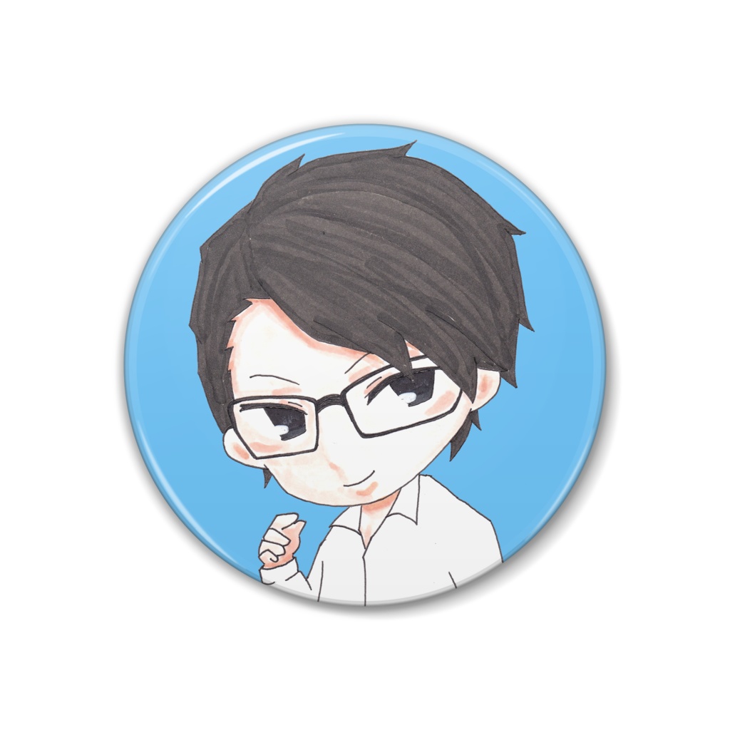 神城代理くん缶バッジ各種