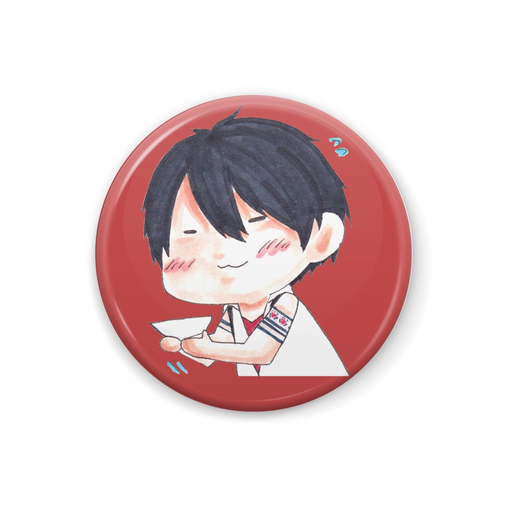 【非公式】夢追翔 お酒缶バッジ