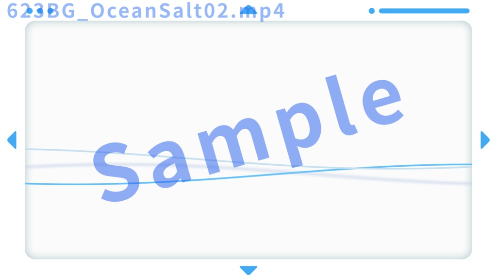 【配信向け動画素材】623BG - Ocean Salt