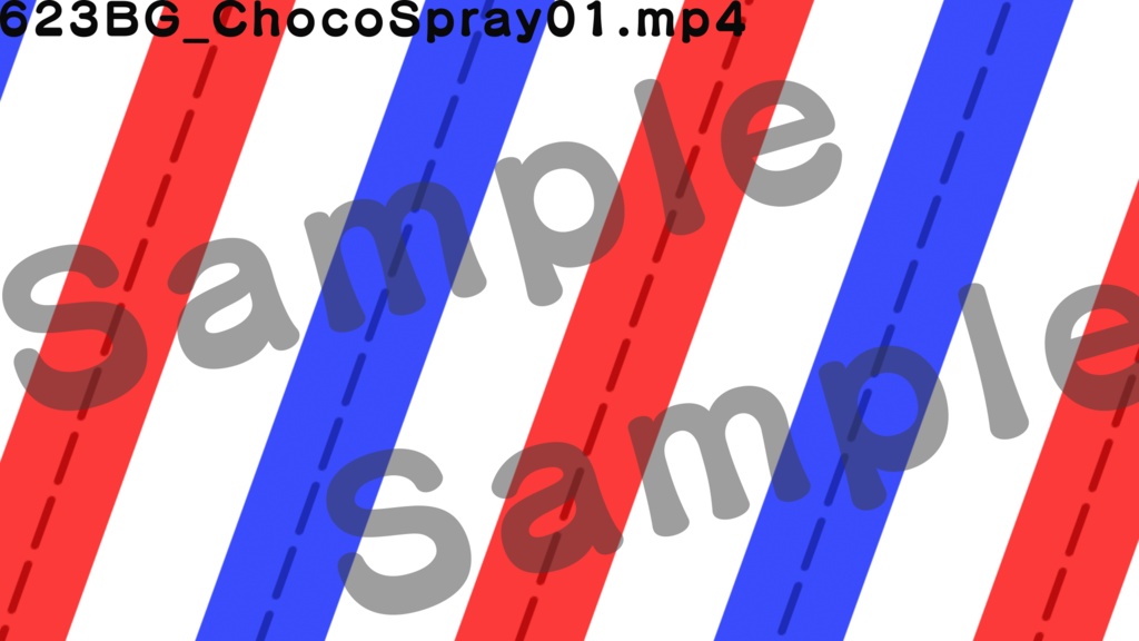 【配信向け動画素材】623BG - ChocoSpray